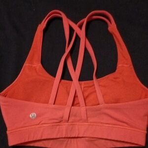 lululemon athletica Strappy Red Sports Bra